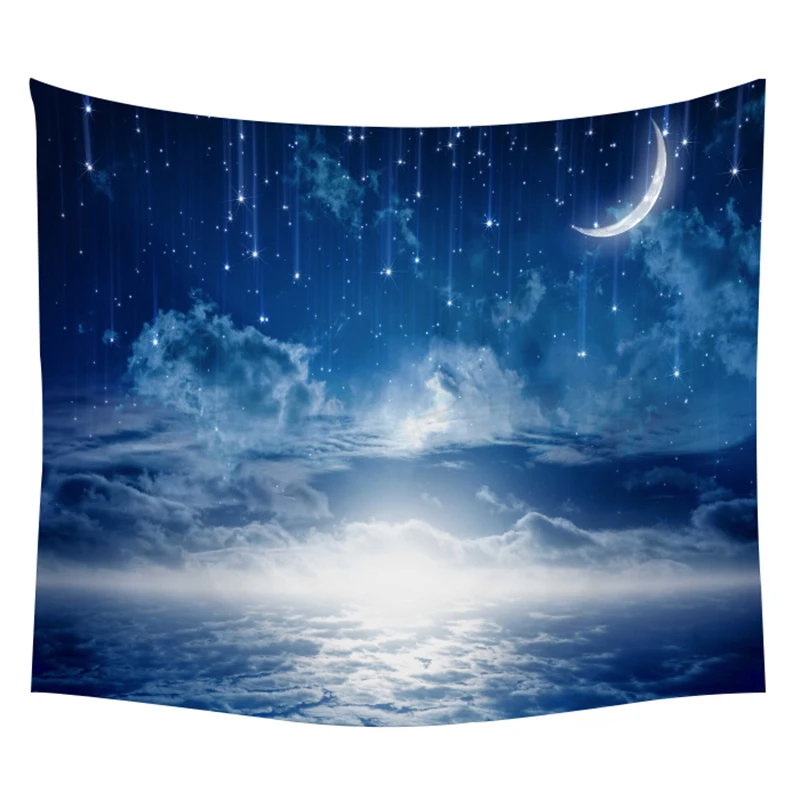 Planet Astronaut Wall Cloth Tapestries Galaxy Psychedelic Space Nasas Tapestry Hot Sale Wall Blanket Printed Bohemian Decor