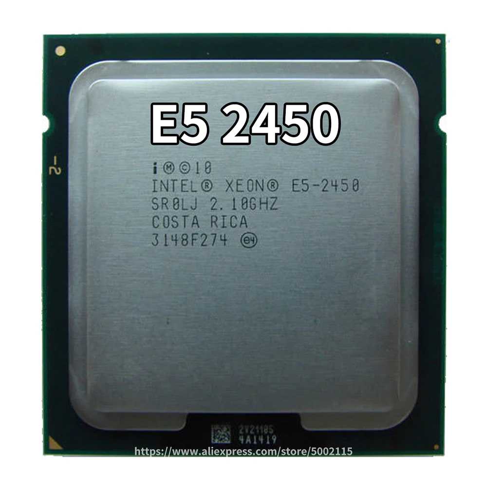 ЦП Intel Xeon E5-2420 1,9 ГГц шестиядерный Twelve ЦП 15 м 95 Вт LGA 1356 процессор и E5 2440 E5 2450 E5 2470 E5