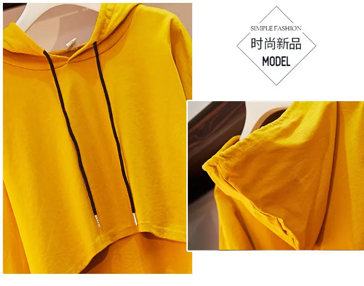 XL-5XL, плюс размер, платье из двух частей, осень, Модные свободные повседневные толстовки с длинными рукавами и жилет без рукавов, хлопковые платья