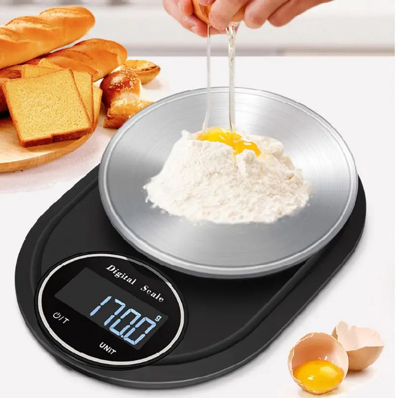 

1/2/3/5Kg 0.1g Digital Kitchen Scale High Precision Baking Cooking Tool Home Use