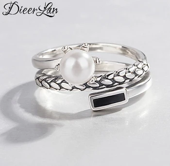 

Vintage Retro 925 Sterling Silver Adjustable Multi-layer Rings For Women Female Fashion Punk Jewelry 2020