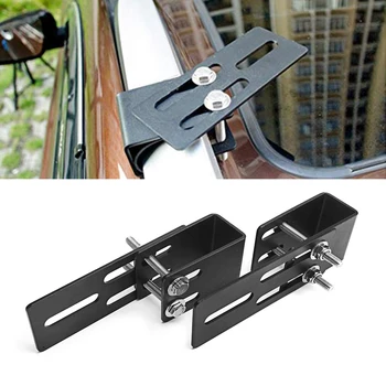 

ECAHAYAKU Universal SUV Roof Rack LED Light Bar Mounting Bracket Offroad Driving Lamp Clamp Holder Auto Pickup CAR accessories