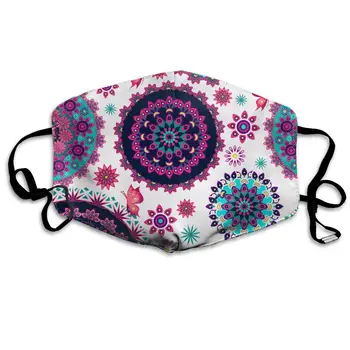 

YongColer Unisex Breathable Mushrooms Hedgehogs Snail Mouth Mask - Adjustable Earloop Anti Dust Pollution Face Mask for