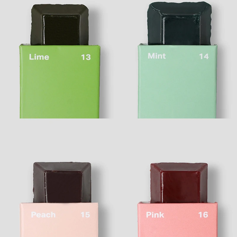 Korea CANDLEWORKS Handmade Aromatherapy Candle Solid Dye Candle Pigment Color Block Making Supplies