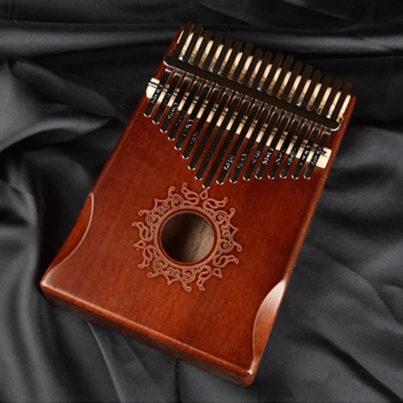 

Best Sell Kalimba 17 Key Thumb Piano Handguard Mbira Musical Instruments Kalimba Piano Creative Music Box withsound Pickup