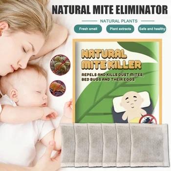 

2019 Household Mite Eliminator Bed Bug Killer Repels Mites for Bedding Couches Carpet 6Pcs/pack