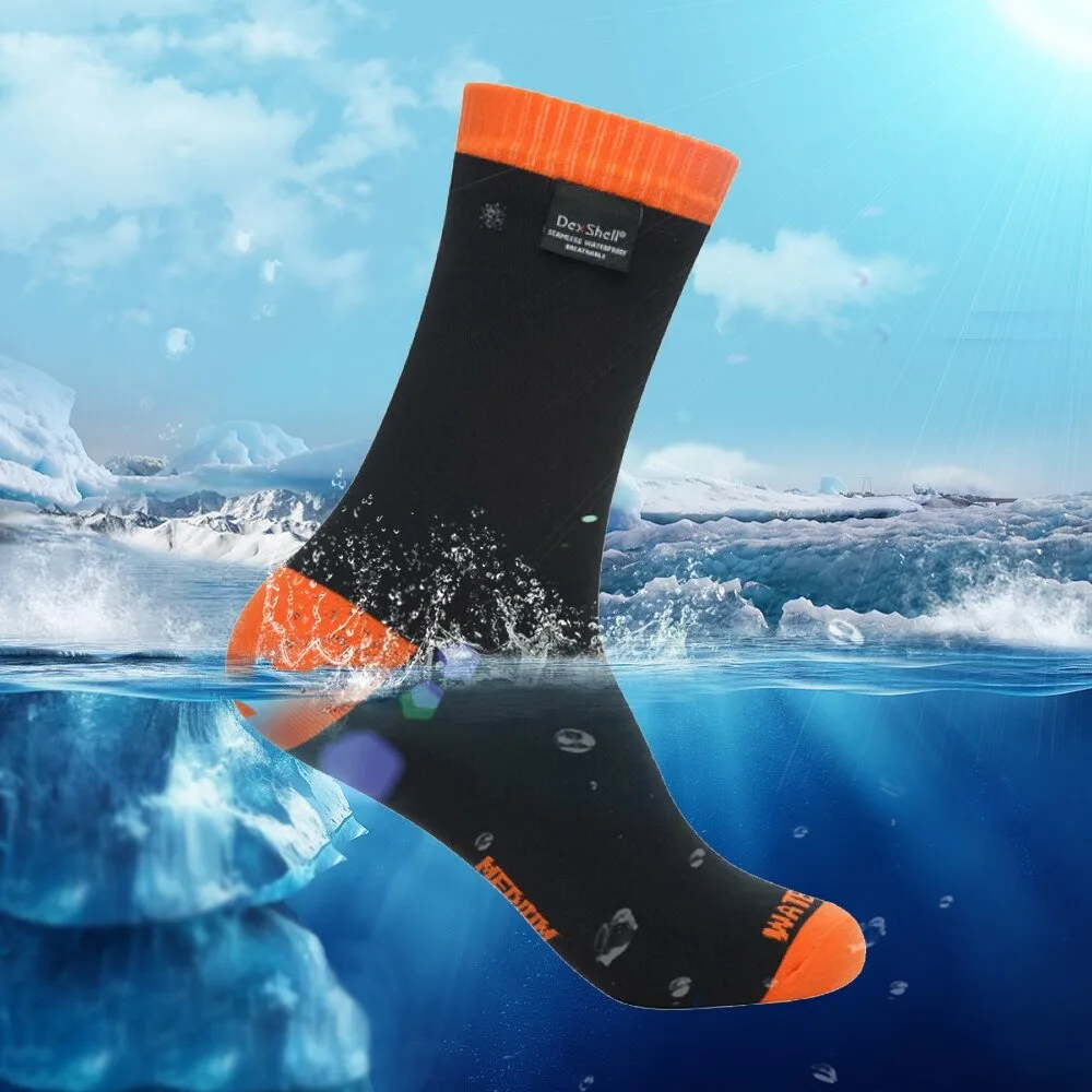 Waterproof Breathable Men And Women Socks Merino Wool Thermal Warm For Hiking Camping Running Cycling Fishing Trekking