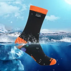 Waterproof Breathable Men And Women Socks Merino Wool Thermal Warm For Hiking Camping Running Cycling Fishing Trekking