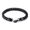 Vnox Double Layered Curb Chain Bracelets for Men Stainless Steel Links Punk Male Jewelry Pulseira ► Photo 1/6