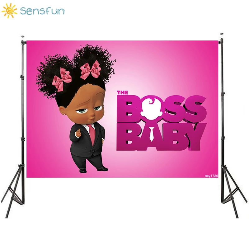 Декорации Sensfun Boss для вечевечерние НКИ в честь будущей матери девочек Белые и