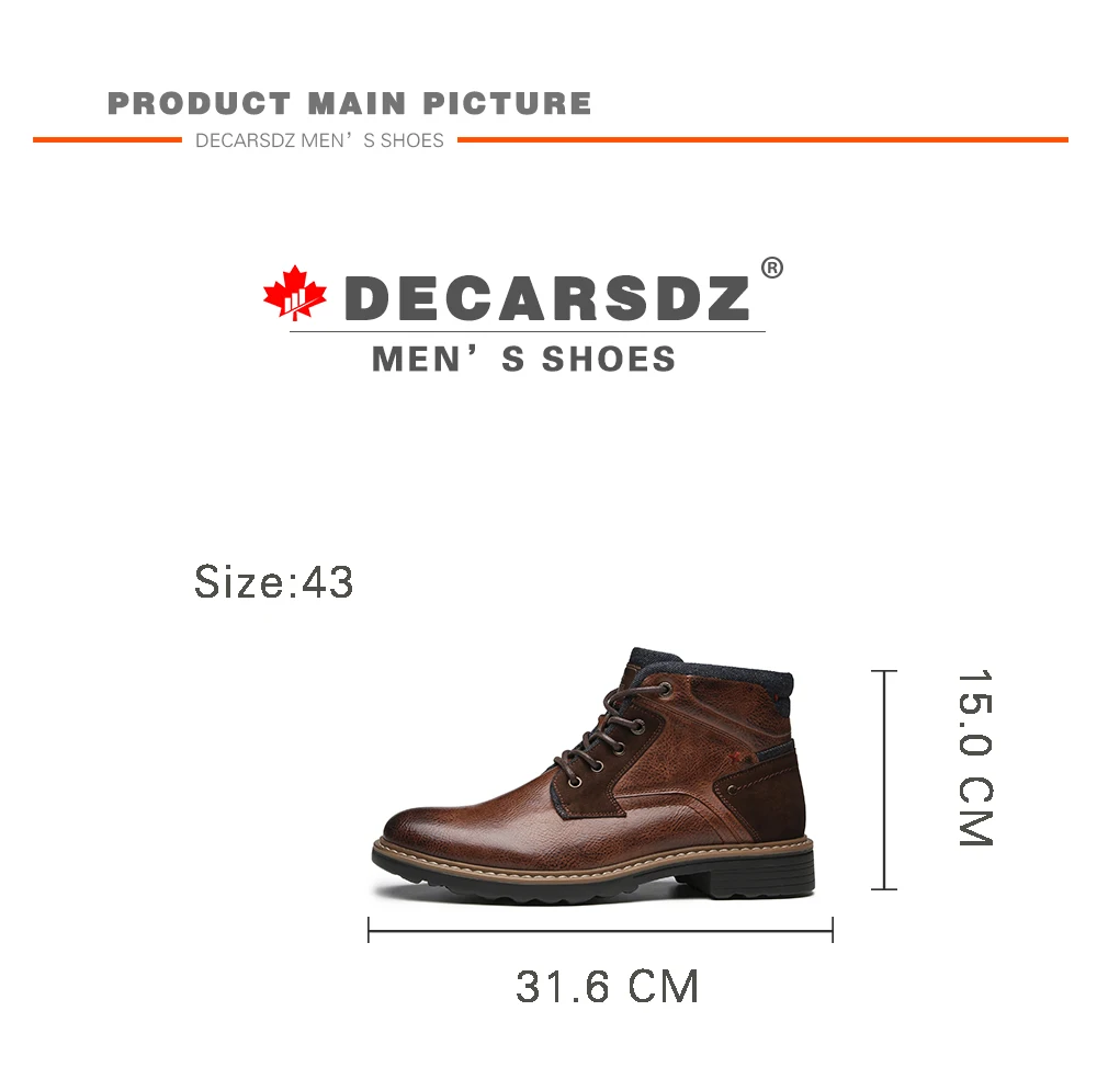 Осенние ботинки для мужчин; модные повседневные ботинки; Мужские Дизайнерские ботильоны; botas hombre; новые черные прочные кожаные классические мужские ботинки на шнуровке