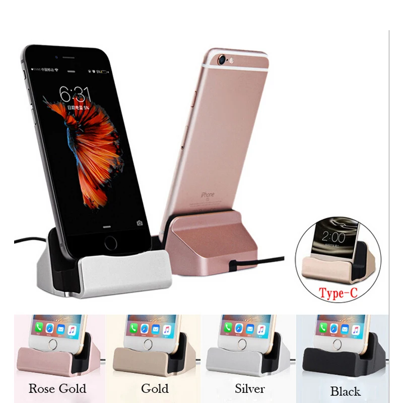 Micro type C USB кабель для передачи данных подставка держатель телефона зарядное