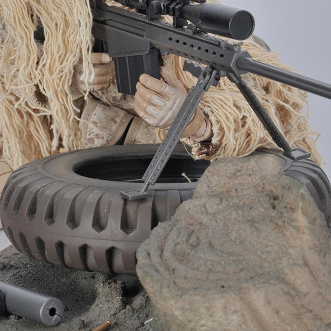 30 см 1:6 реалистичный солдат военная модель игрушка подарок с подвижное соединение для детей-пустынный Снайпер