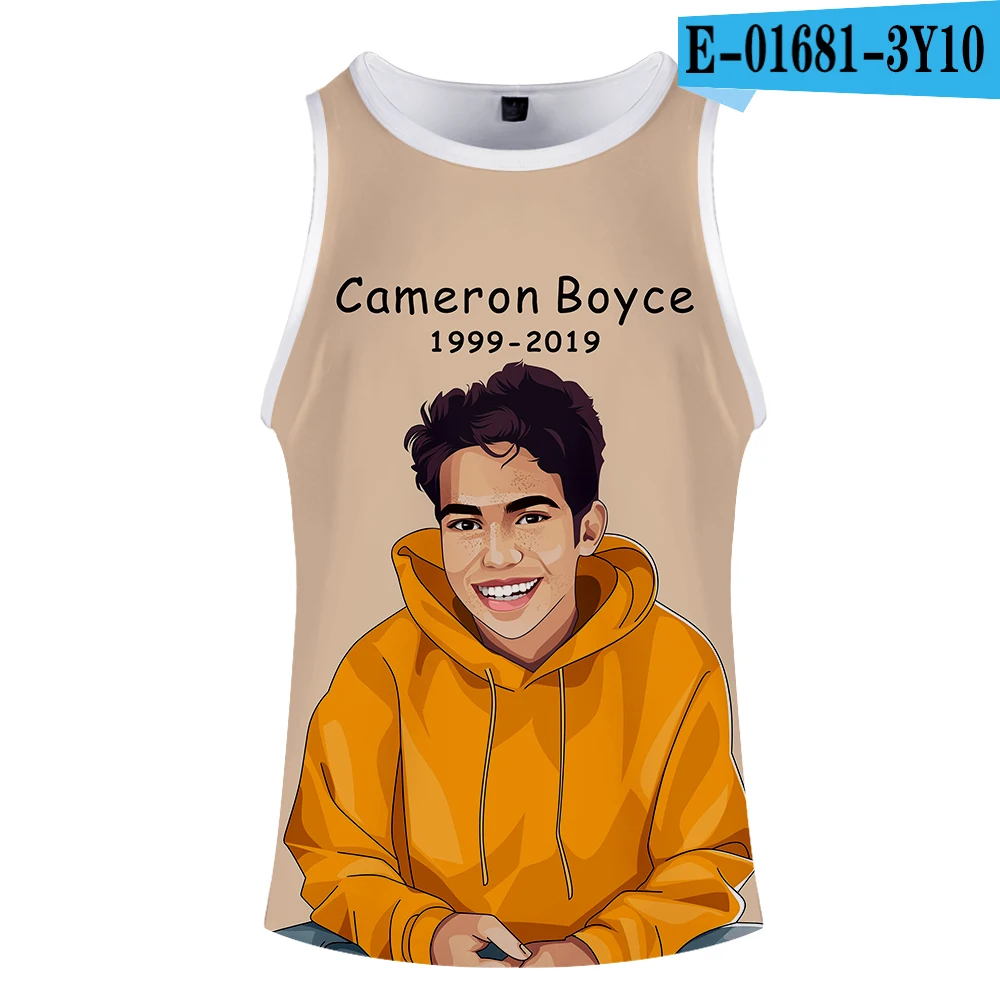 Cameron Boyce, новинка, 3D принт, новинка, круглый вырез, удобные, летние топы, модные, хип-хоп, крутые, без рукавов, топы - Цвет: style2
