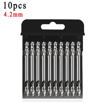 

Double Head Edged Drill Bit Straight Shank HSS Woodworking Drilling Power Tool