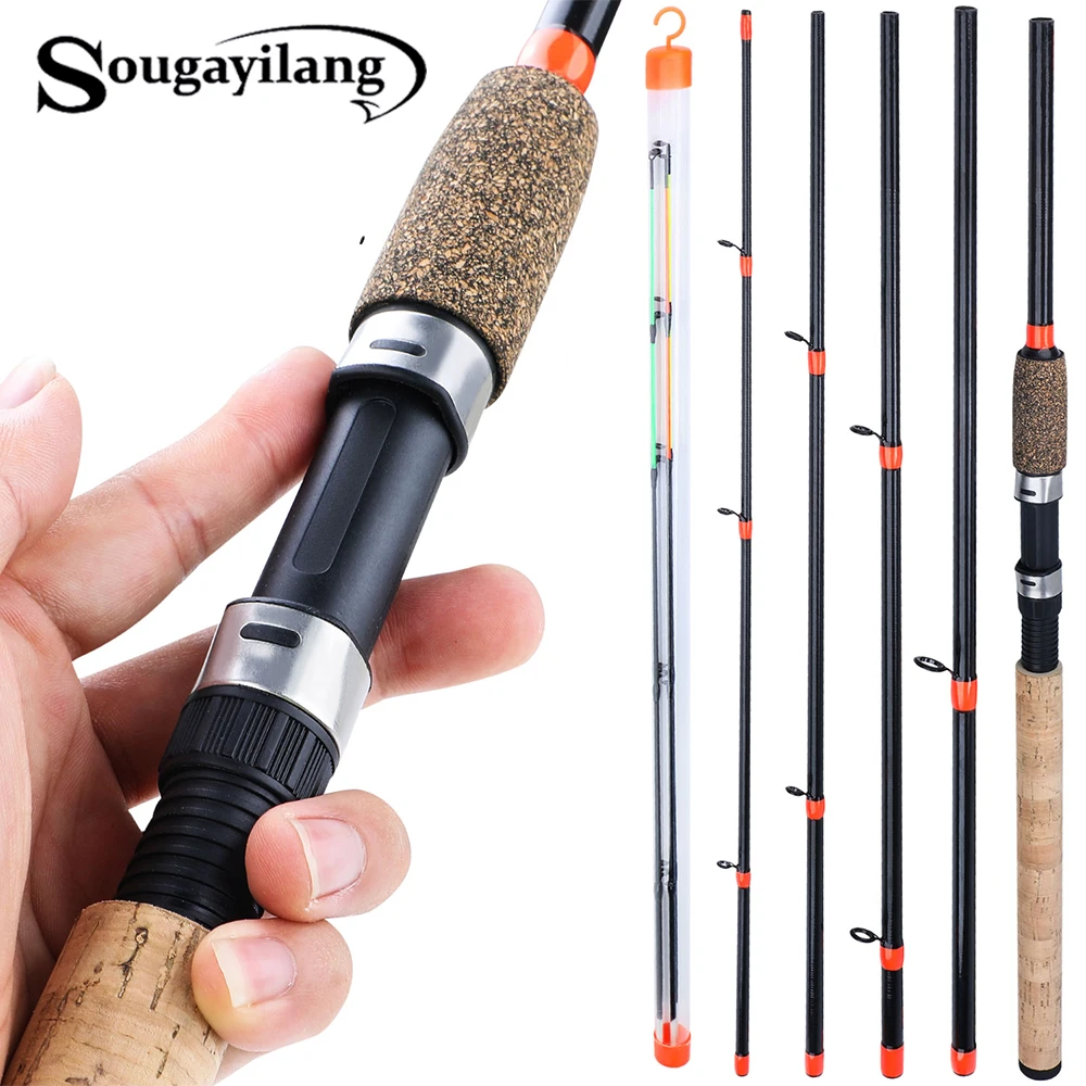 Sougayilang 3m Feeder Rod L M H Power Fishing Rod Ultralight Weight 6
