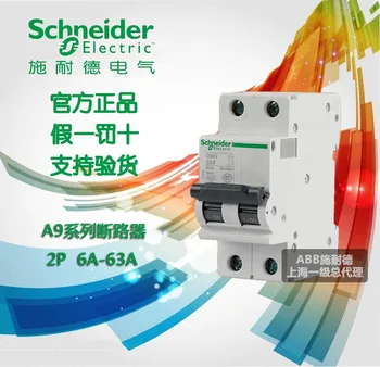 

Schneider miniature circuit breaker IC65 series 2 p C10A A9F18210