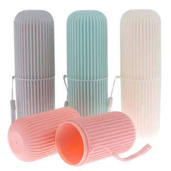 

1pc Portable Travel Toothpaste Toothbrush Protect Holder Cap Case Travel Storage