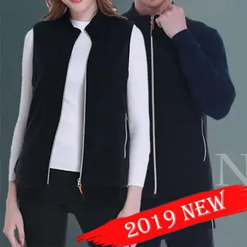 

Outdoor Men/Women Electric Heated Vest USB Charging Stand Collar Zipper Winter Thermal Cloth Camping Hiking Warm Hunting Jacket