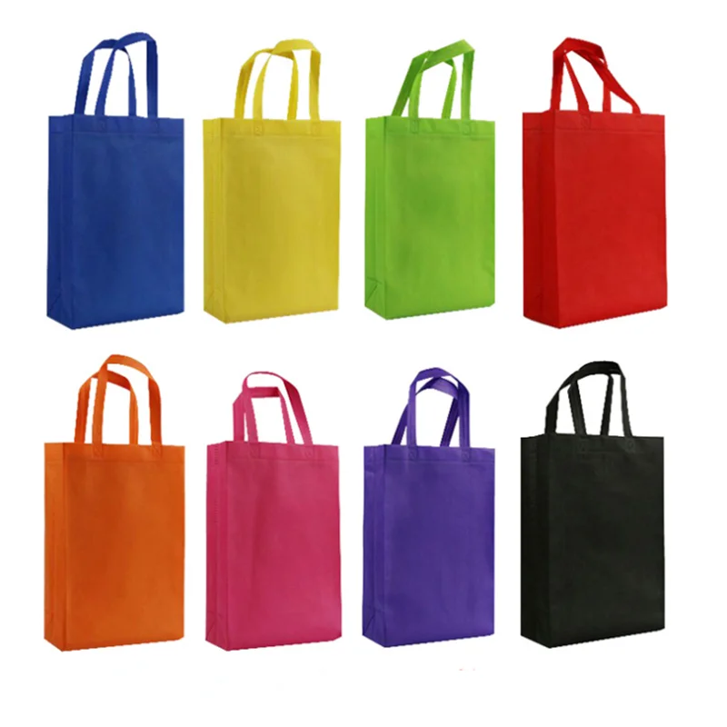 

Vogvigo Canvas Tote Bag Foldable Shopping Bags Fabric Handbag Reusable Folding Grocery Nylon Tote Bag Solid Cloth Bag Nylon Bag