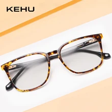 KEHU брендовые дизайнерские квадратные очки, женские модные ультралегкие очки TR90, оправа для очков, неоптические очки, оправа для женщин, очки XH74