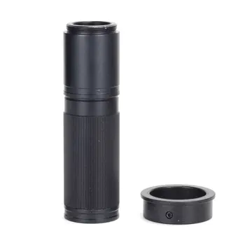 

150x industrial camera single barrel lens Electronic video microscope C port zoom lens magnification C interface