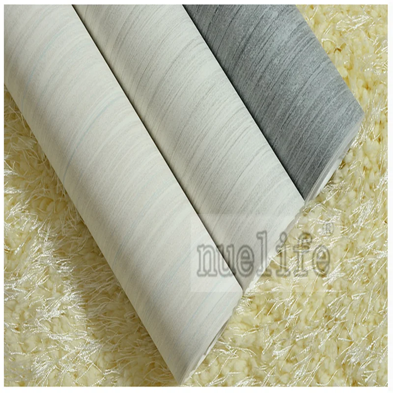 Simple plain style wallpaper gray Nordic modern bedroom study living room walkway kids room shop non-woven wallpaper