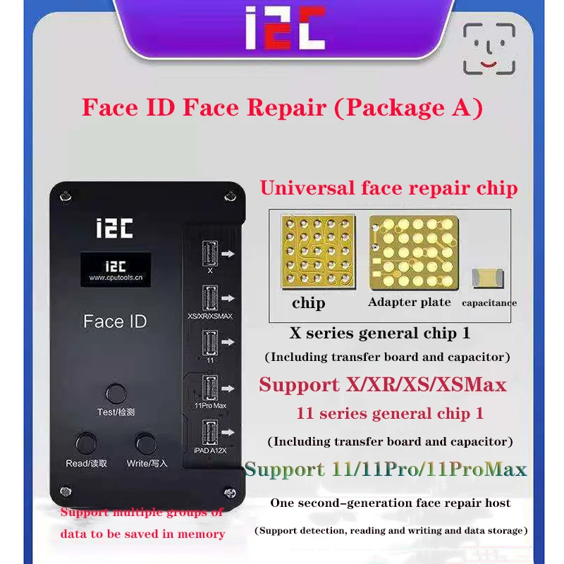 US $123.93 i2C IFaceV8 Face Dot Matrix Projection Repair Detector For iPhone X11Pro max Face ID Repair Tool Replace the Dot Matrix Cable