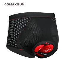 COMAXSUN велосипедные шорты Pro 5D гелевые мягкие противоударные черные трусы Велосипедное нижнее белье велосипедные шорты Нижнее белье для велоспорта 07