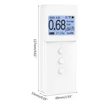 KB6011/4011 счетчик Гейгера детектор атомного излучения персональный дозиметр мраморные детекторы бета гамма рентгеновский тестер