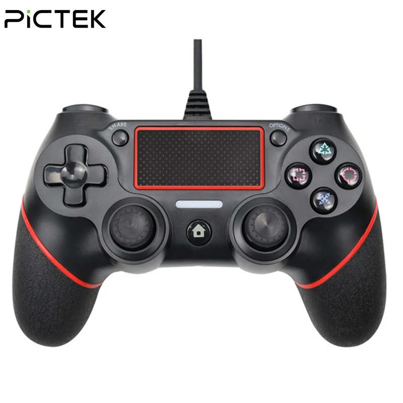 

Pictek USB Wired Gamepad Controller For PlayStation 4 Controller PS3 Joystick Gamepads with Dual Vibration Function