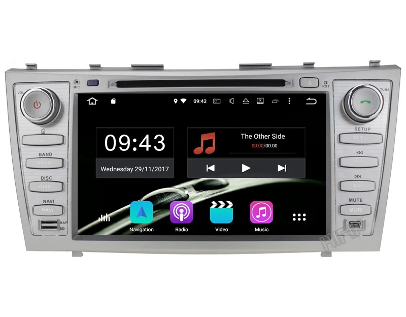 Perfect IPS 6 Core 4G+64G RAM Android 9.0 Car DVD GPS Navigation Multimedia Player Car Stereo for Toyota CAMRY 2006-2011 Radio Headunit 2