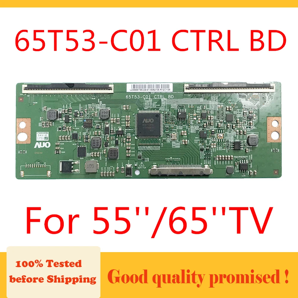 65T53 C01 CTRL BD 55 / 65 дюймов TV Tcon плата 4K 96P Карта дисплея для телевизора сменная