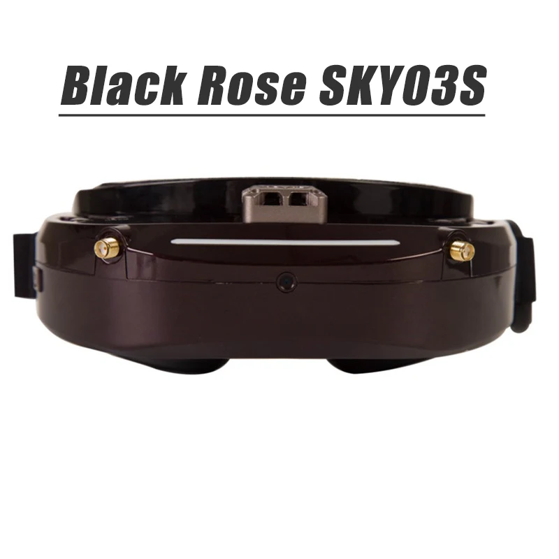 Skyzone SKY03O O светодиодный/SKY03S 5,8 ГГц 48CH разнообразие FPV очки поддержка OSD DVR HDMI и светодиодный вентилятор для радиоуправляемого дрона Accs - Цвет: Black Rose SKY03S