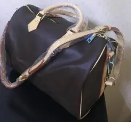 

2019 new fashion high quality women speedy handbag Pillow bag 30/35cm with starp FREE SHIPPING