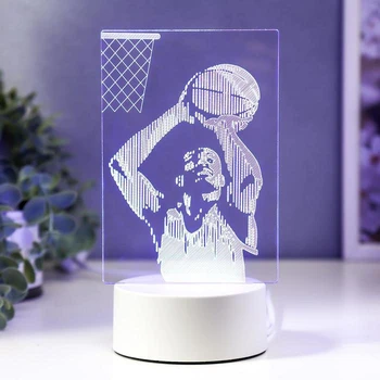 

Lamp "Basketball" LED RGB from the network 13x21.5 cm 5074804