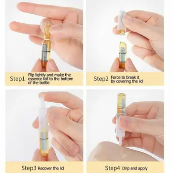 

7pcs/set 2ml Hyaluronic Acid Ampoule Shrink Pores Wrinkle Care Essence Serum Moisturizing Face Nicotinamide Anti-ance W8F8