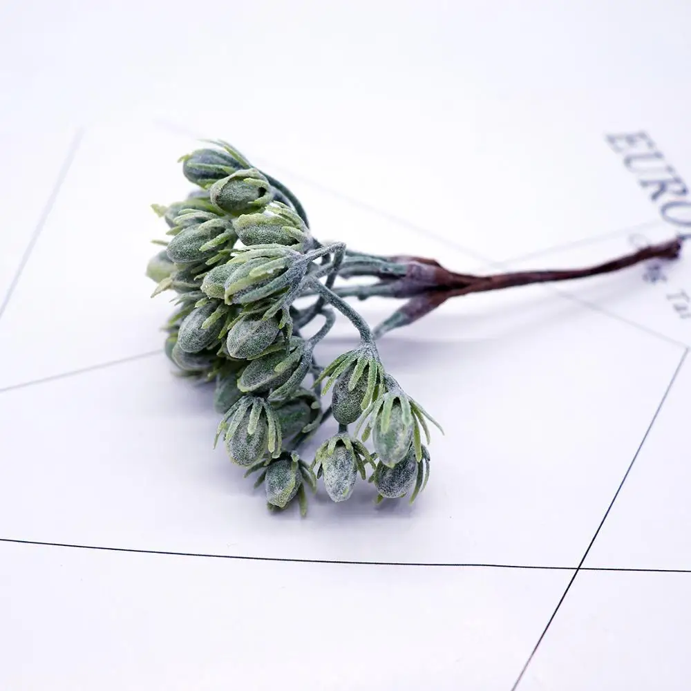 6Pcs-lot-Artificial-Flower-Pine-cone-Fern-Bouquet-For-Wedding-Decorati-Christmas-Home-Decoration-DIY-Garland(3)