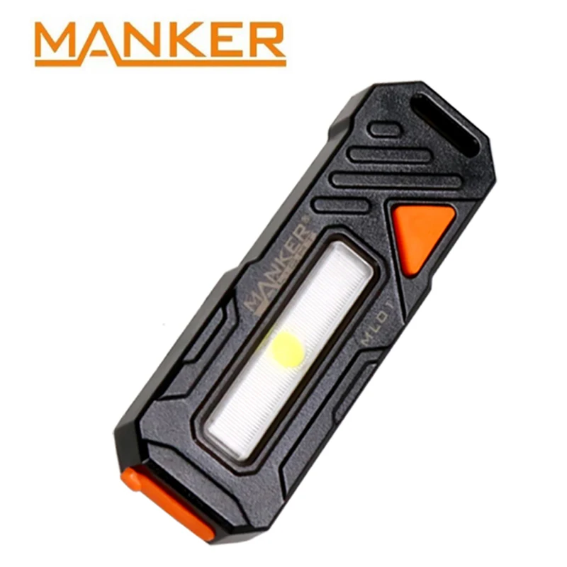 

Manker ML01 High Power COB LED USB Rechargeable Flashlight for Night Jogging/Sanitantion Work/Police Officer/Cyclist