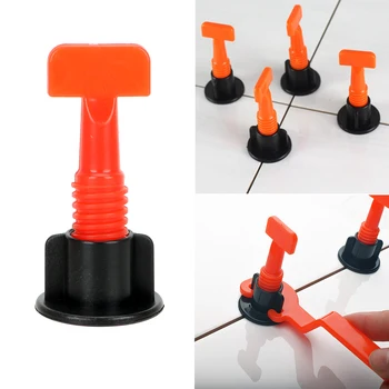 

NICEYARD Flooring Wall Tile carrelage Leveling System 50pcs/set Spacers Plier Leveler Locator Adeeing Level Wedges Tile Spacer