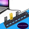 Erilles High Speed  Mini USB HUB 3.0 Super Speed 5Gbps 4/7 Ports Portable Splitter pc accessories Best Quality ► Photo 3/6