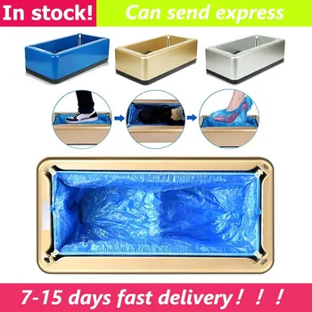 

Automatic Shoe Cover Dispenser Automatic 100pcs Shoe Covers Machine One-time Film Machine Foot Set New Shoes Home Office new