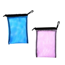 Синий+ розовый Ныряние водные виды спорта 9 ''x 6,5'' сверхмощная сетка оборудование мешок шнурок