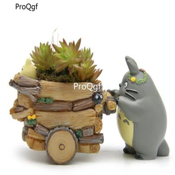 

ProQgf 1Pcs A Set Garden cute fake longmao Statue zhuanyiquan