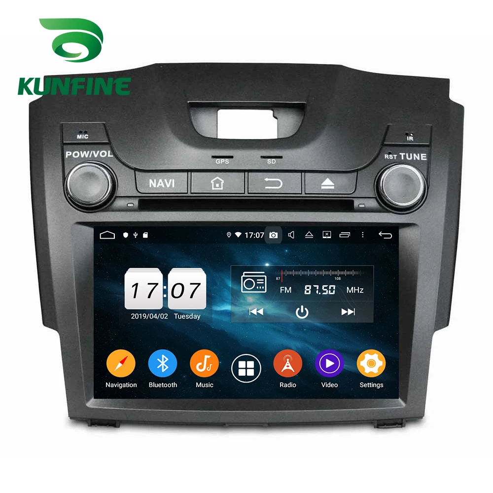 Android 9 0 Восьмиядерный 4 Гб ОЗУ 64 ПЗУ автомобильный DVD gps мультимедийный плеер