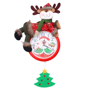 

1pc Living Room Wall Clock Christmas Hanging Clock For Party Office Home Wall Clock Modern Design Reloj Pared Clock Wall