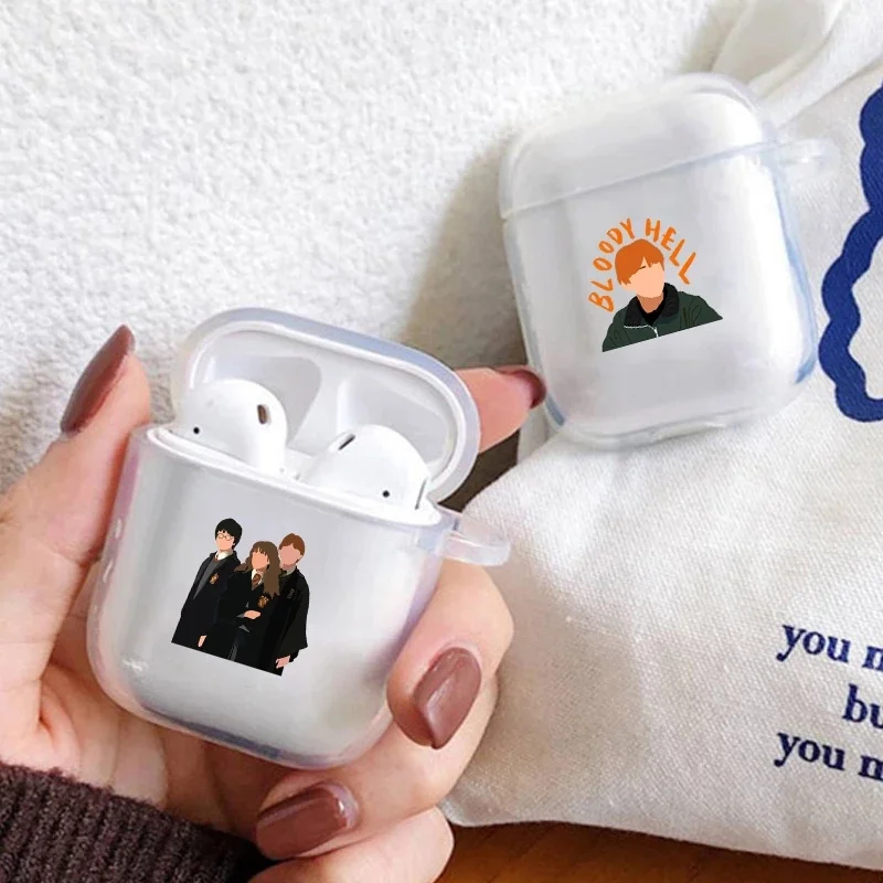 Чехол для наушников Weasley Twins Draco Malfoy мягкий силиконовый чехол из ТПУ Airpods 2 1 Air Pods pro 3