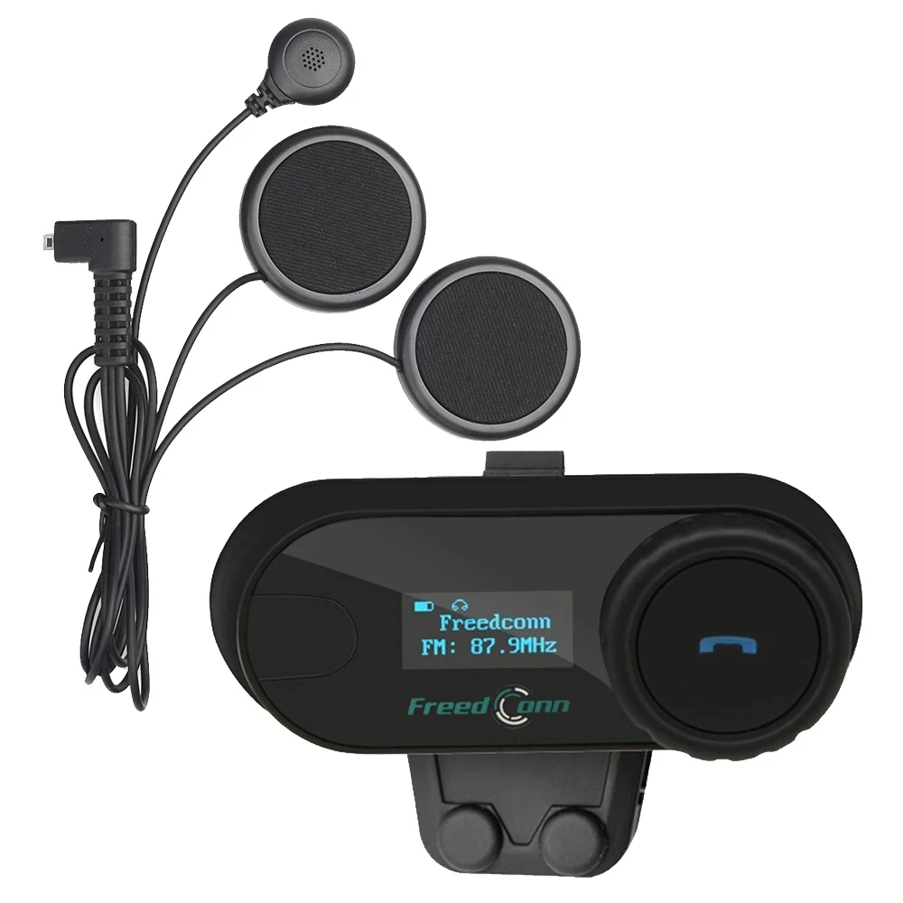 2 шт./лот Freedconn 800M TCOM SC мотоциклетный домофон BT Bluetooth беспроводная гарнитура для