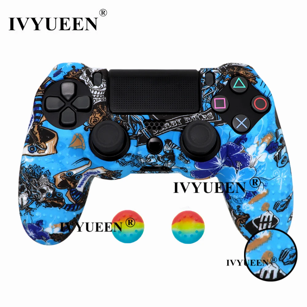 for PlayStation 4 ps4 Pro slim controller silicone case skin 29