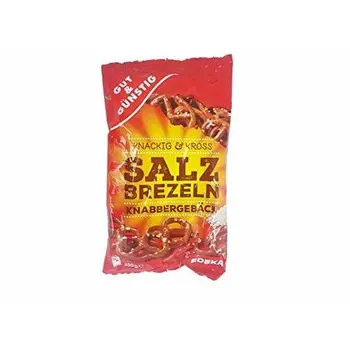 

Pretzels de sal bolsa 250 g